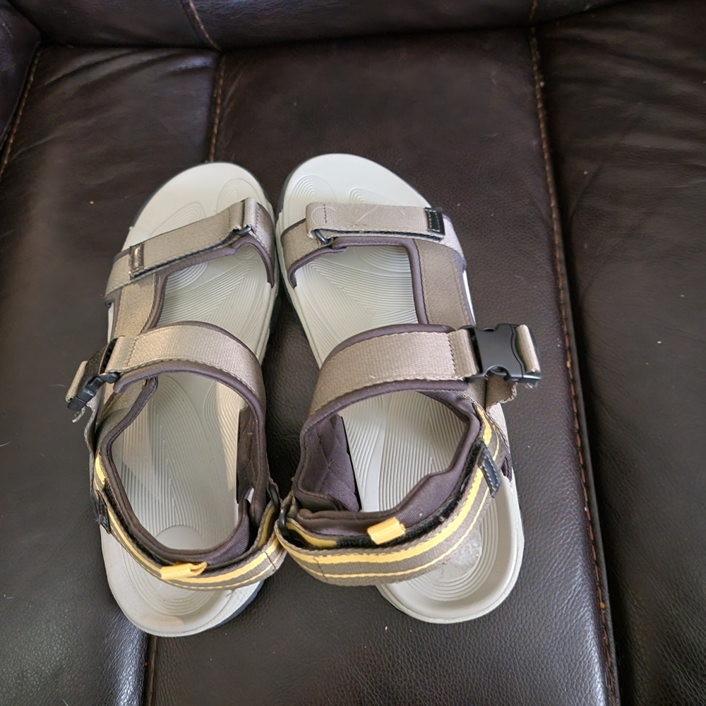 Bass Black and Gray Sandals Never Worn But No Longer Has